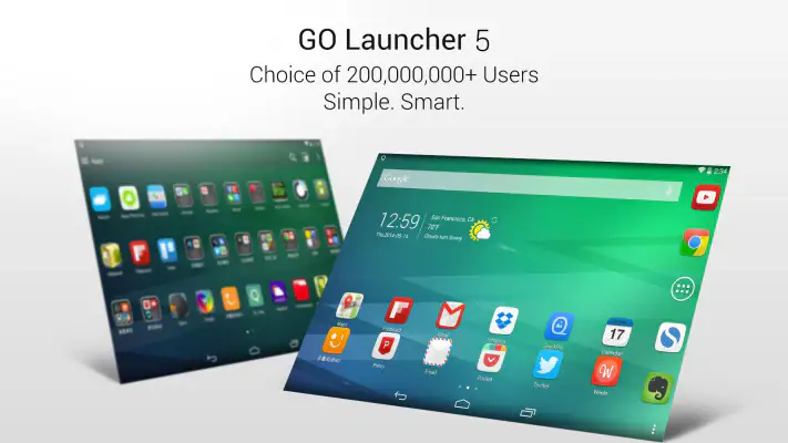 GO Launcher EX:Temi&Sfondi screenshot 1