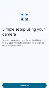Google Authenticator screenshot 2
