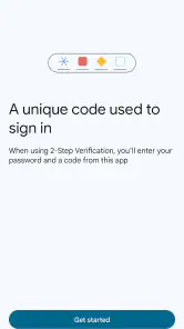 Google Authenticator screenshot 3