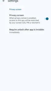 Google Authenticator screenshot 7