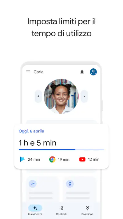 Google Family Link screenshot 1