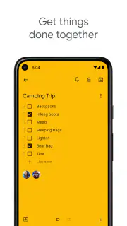 Google Keep: note ed elenchi screenshot 2