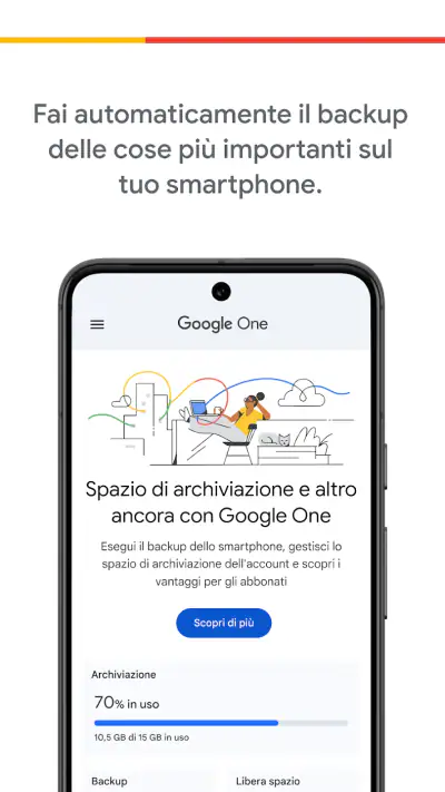 Google One screenshot 1