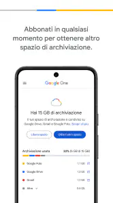 Google One screenshot 3