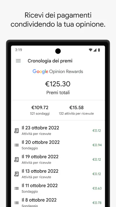 Google Opinion Rewards screenshot 1