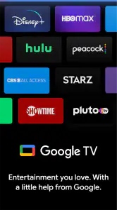 Google TV screenshot 1