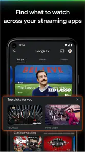 Google TV screenshot 2