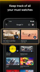 Google TV screenshot 4