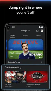 Google TV screenshot 5