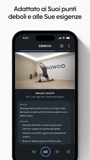 GOWOD - Mobilità e Stretching screenshot