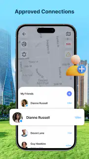 GPS Location Sharing on Phone screenshot 3