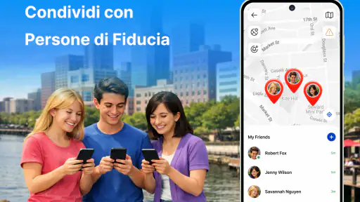 GPS Tracker: Condivisione screenshot 5