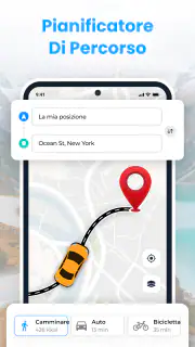 GPS Voce Navigazione Mappe screenshot 3