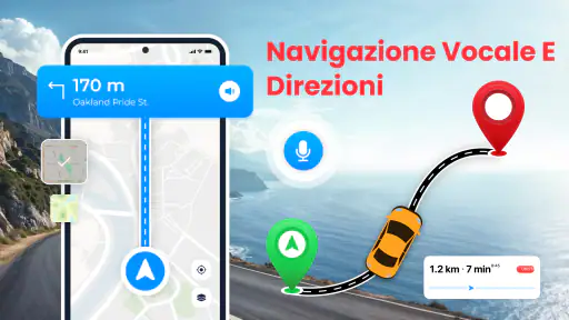 GPS Voce Navigazione Mappe screenshot 7