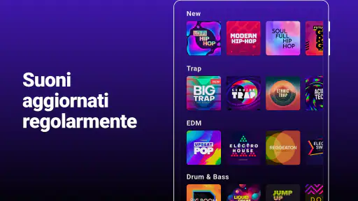 Groovepad - crea musica e beat screenshot 7