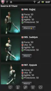 Guerra di Titani screenshot 7