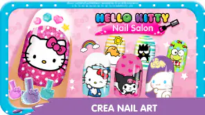 Hello Kitty salone per unghie screenshot 1