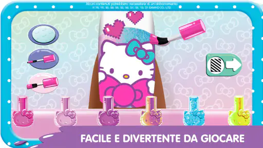 Hello Kitty salone per unghie screenshot 2