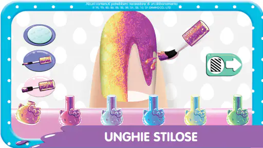 Hello Kitty salone per unghie screenshot 5