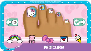 Hello Kitty salone per unghie screenshot 6