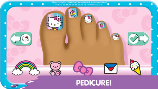 Hello Kitty salone per unghie screenshot 6
