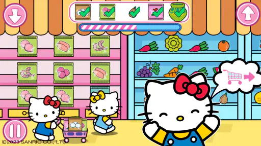 Hello Kitty: Supermercato screenshot 2