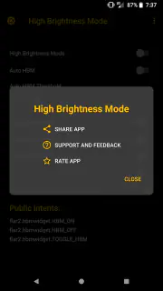 High Brightness Mode screenshot 6