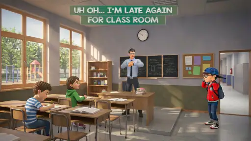 Home escape: Schoolboy stealth screenshot 4