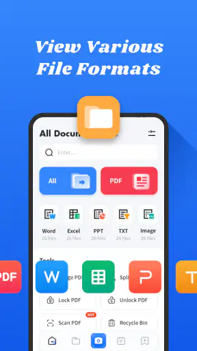 Hub di tutti i documenti screenshot