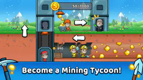 Idle Miner Tycoon: Oro e soldi screenshot 5