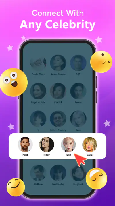 Idol Prank Video Call & Chat screenshot 1