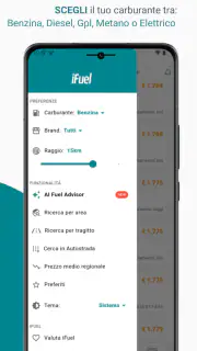 iFuel - Prezzi carburante screenshot 2