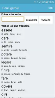 Il Coniugatore screenshot 2