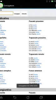 Il Coniugatore screenshot 5