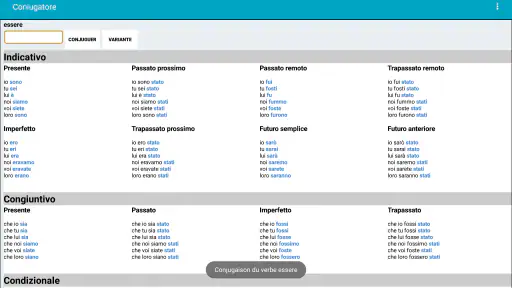 Il Coniugatore screenshot 8