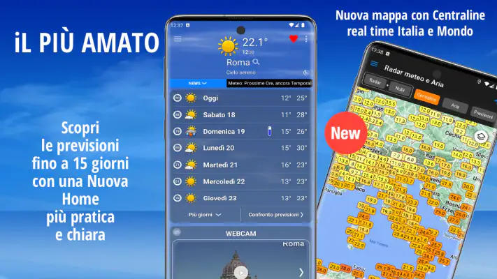 iLMeteo: previsioni meteo screenshot 1