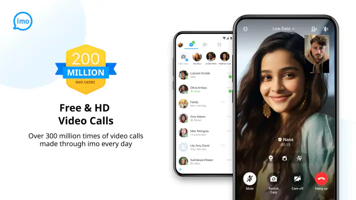 imo HD - Video Calls and Chats screenshot 1