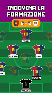Indovina la Formazione Calcio screenshot 4