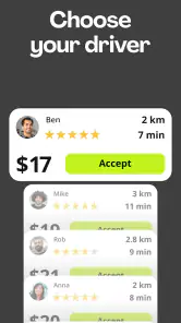 inDrive. Rides with fair fares screenshot 3