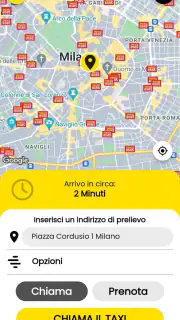 inTaxi, in taxi in Italia screenshot 2