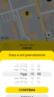 inTaxi, in taxi in Italia screenshot 4