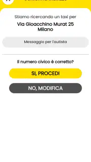 inTaxi, in taxi in Italia screenshot 5