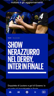 Inter Official App screenshot 2