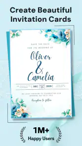 Invitation Maker & Event RSVP screenshot 1
