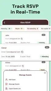 Invitation Maker & Event RSVP screenshot 6