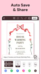 Invitation Maker & Event RSVP screenshot 8