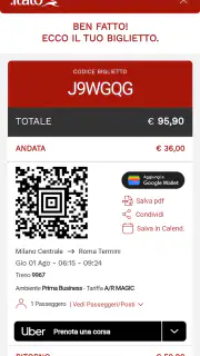 Italo Treno screenshot 5