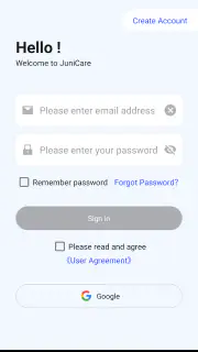 JuniCare screenshot 1