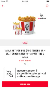 KFC Italia screenshot 4