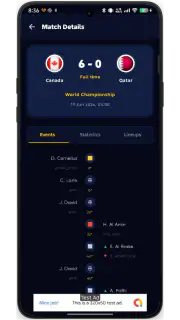 Kixaro Football Live screenshot 6